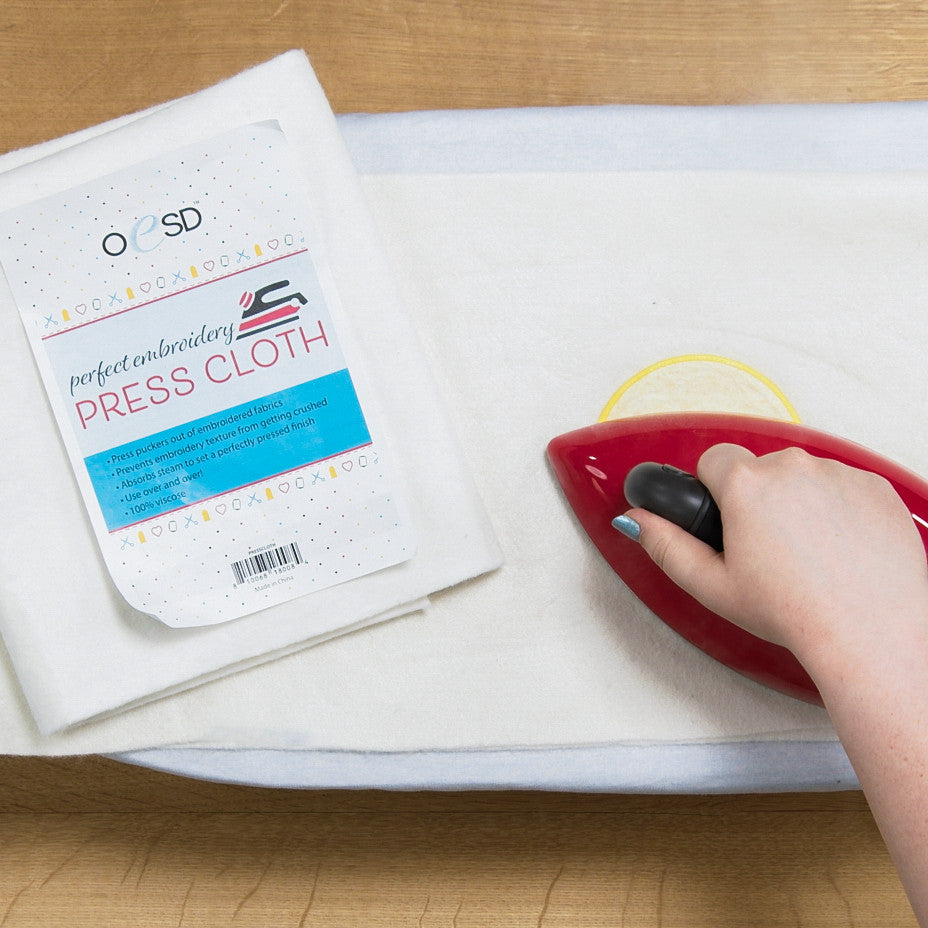 Perfect Embroidery Press Cloth