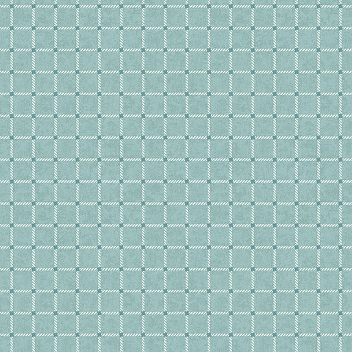 Criss Cross Aqua Benartex