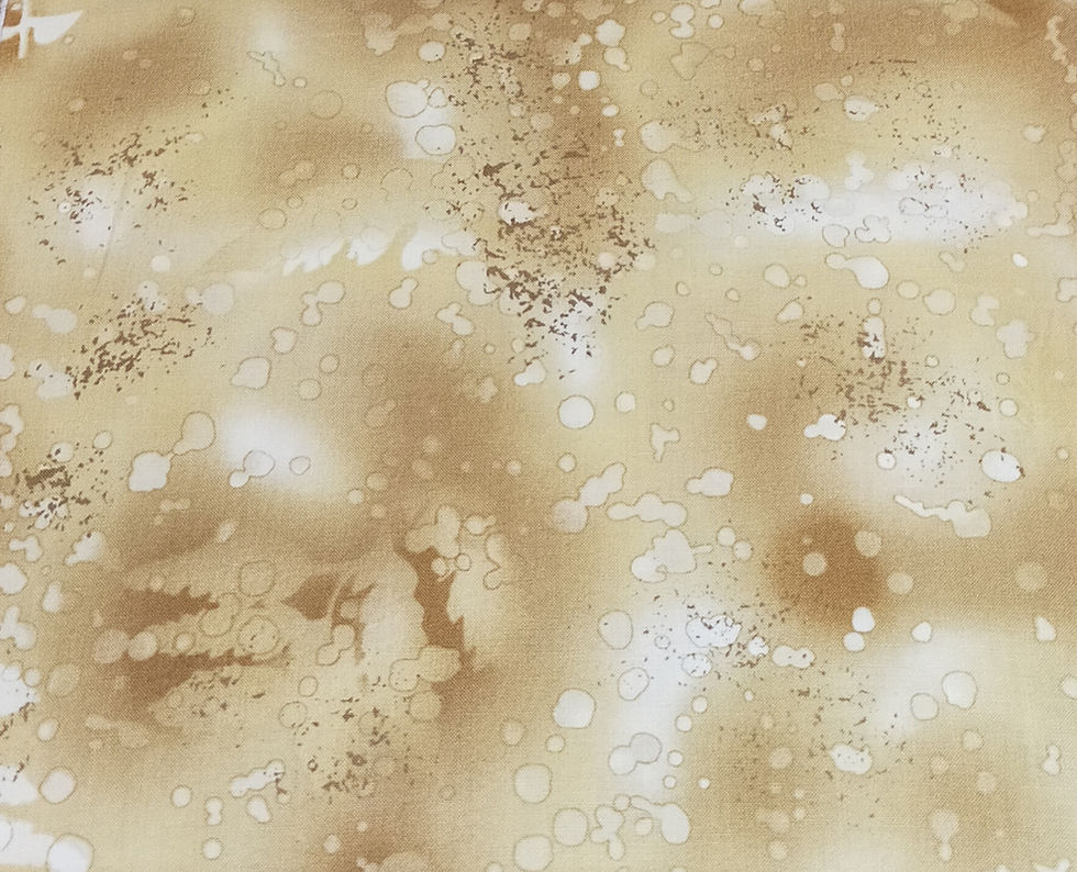 Fossil fern, taffy