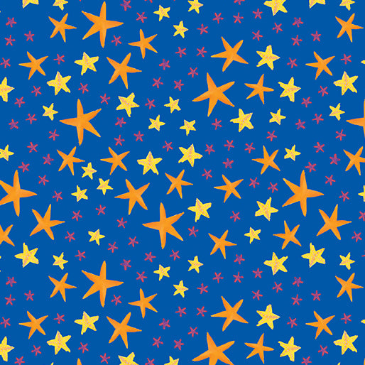 Swim with Me Starfish Royal Blue