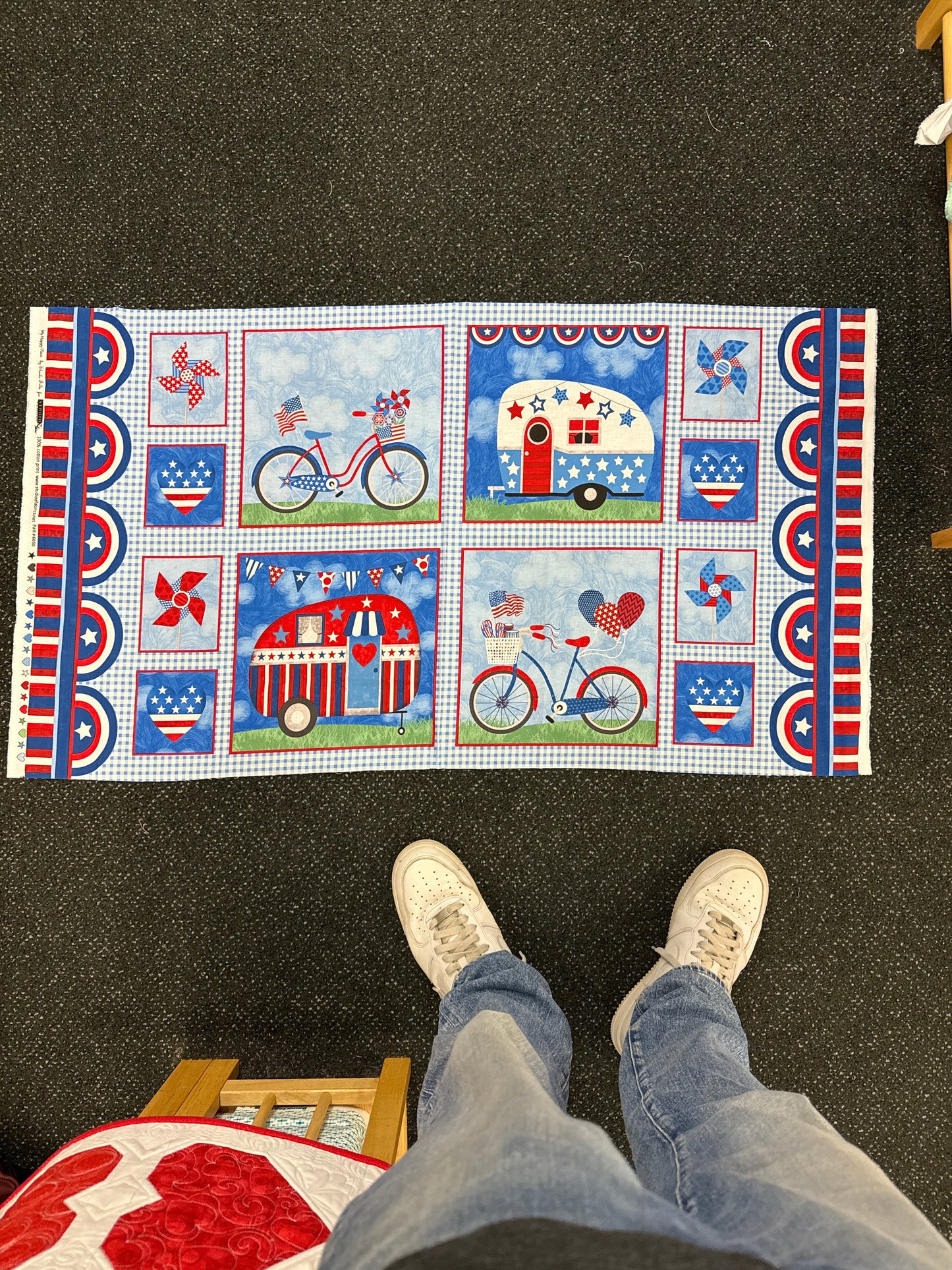 Panels-4th of July car