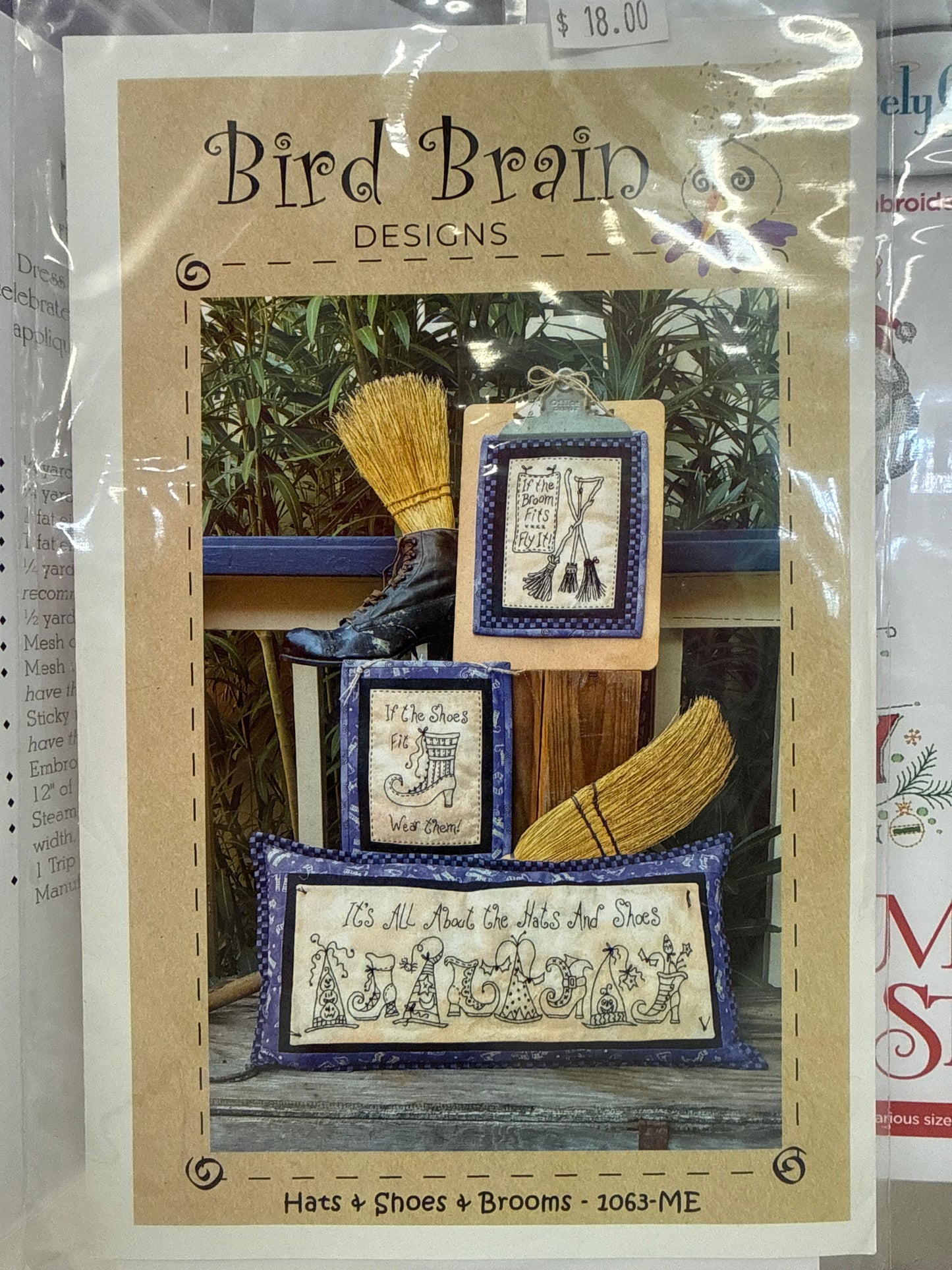 Bird Brain Designs Hats & Shoes & Brooms