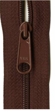 Designer Accents Ziplon Closed Bottom Zipper 22in Sienna