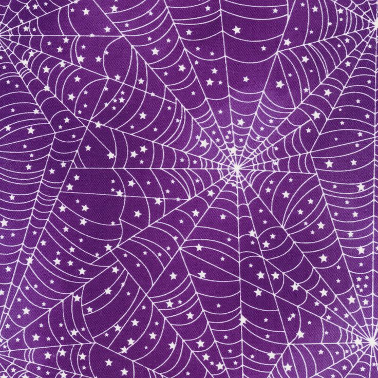 Benartex glowing webs, purple 12954G – 66