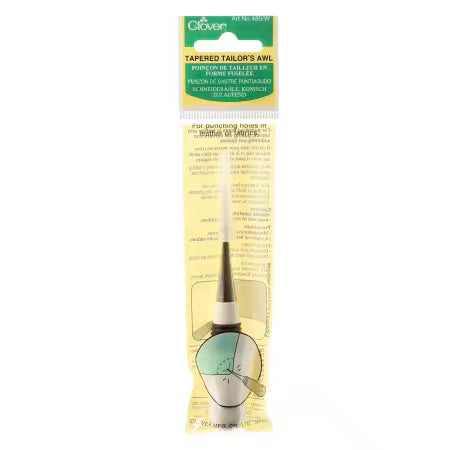 Tapered Awl White Plastic
