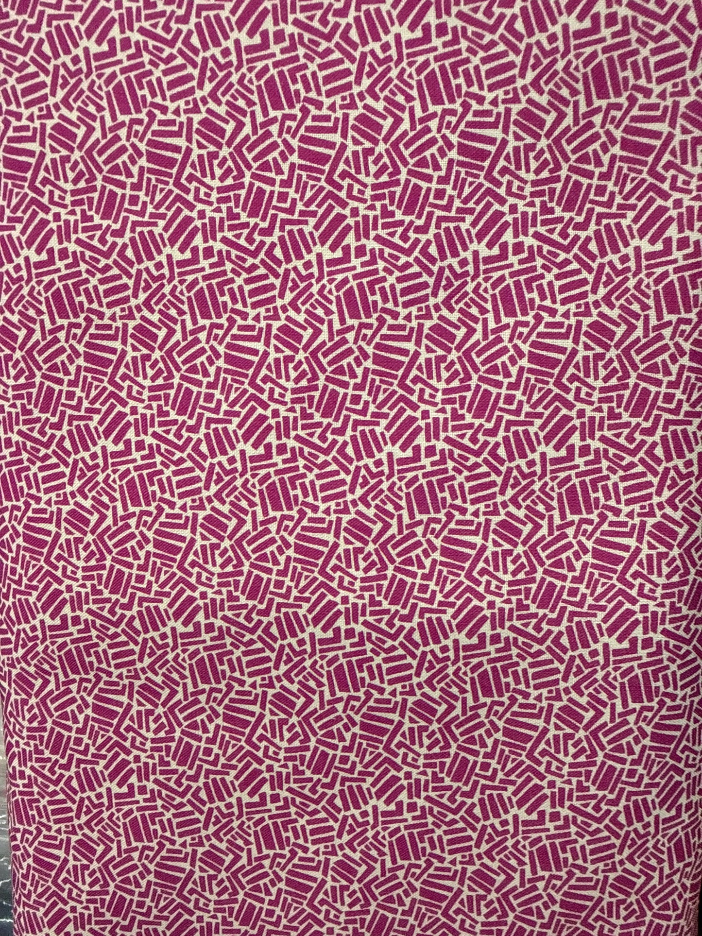 Dashes Fuchsia Fabric - Cheeto's World