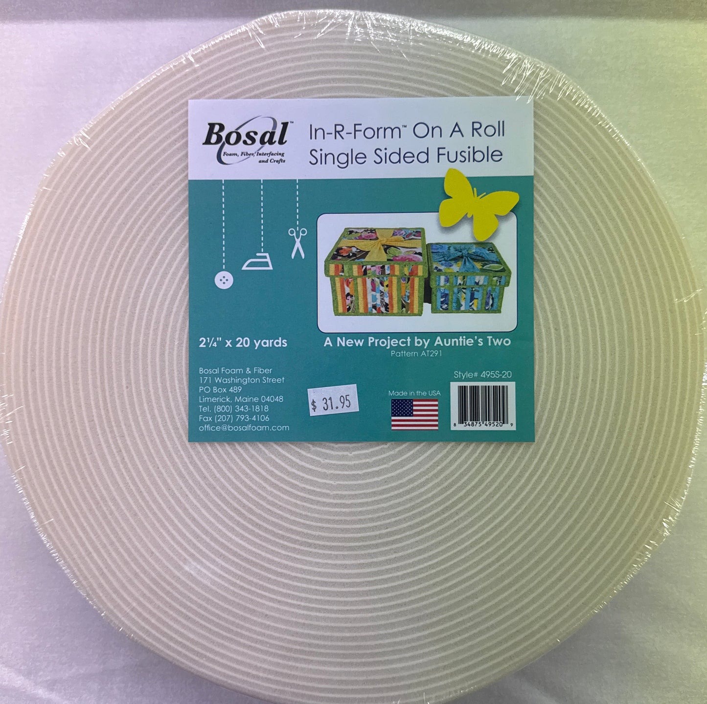 Bosal In-R-Form Single Sided Fusible