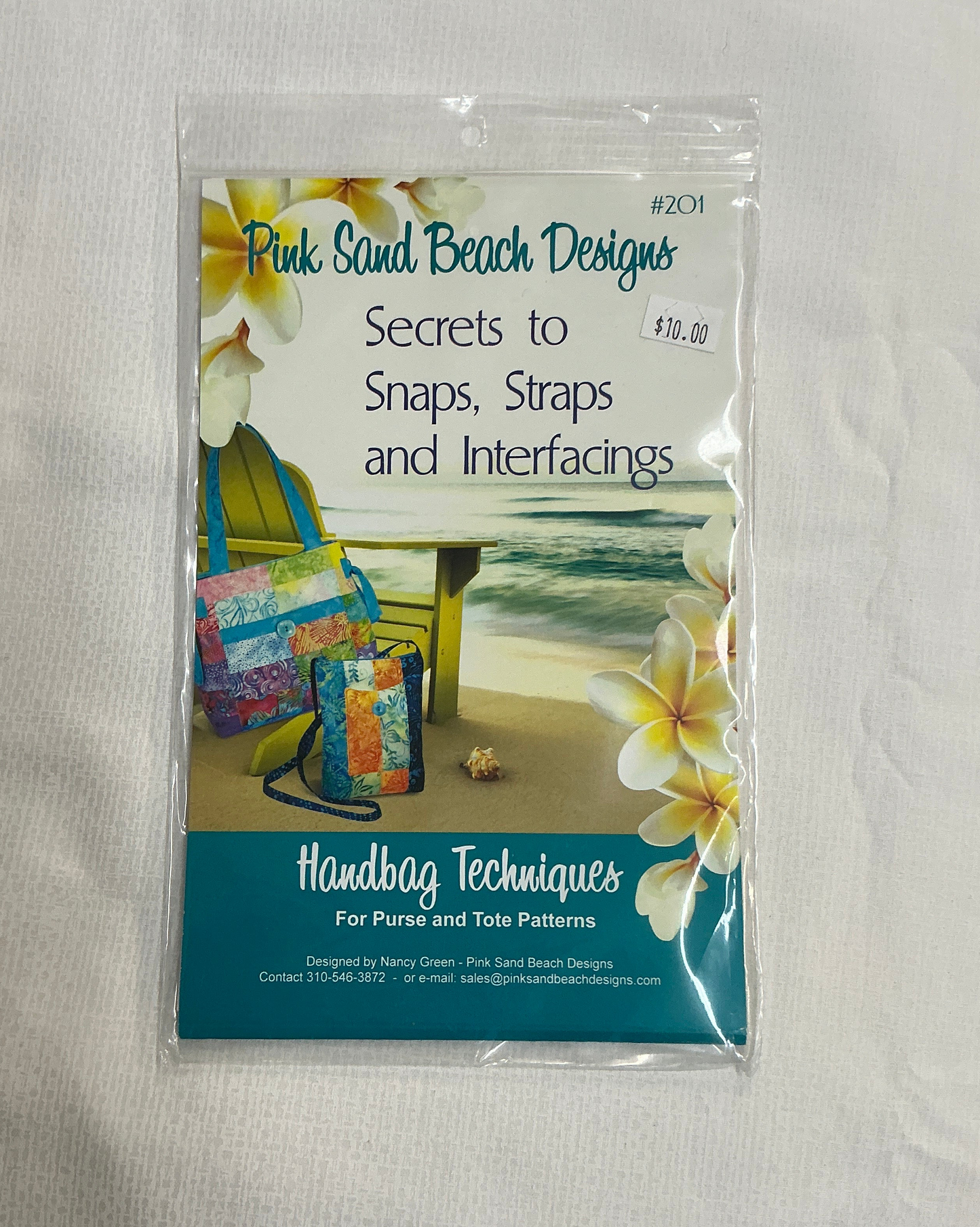 Secrets to Snaps, Straps, and Interfacings by Pink Sand Beach Designs
