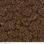 Batiks Canopy Mocha Chestnut Riley Blake