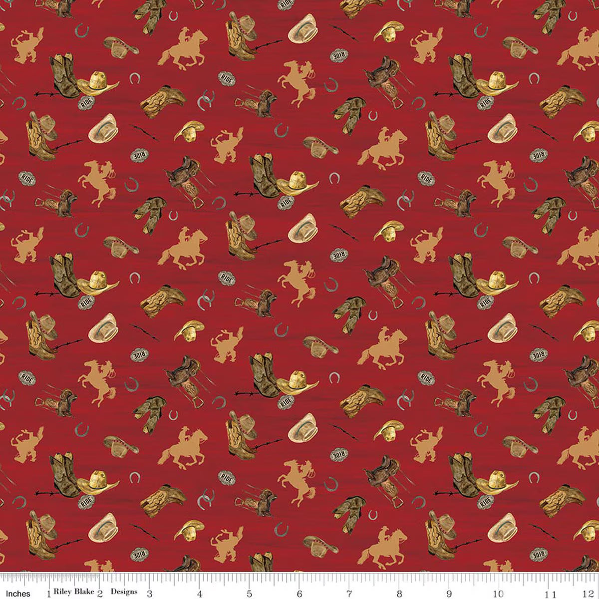 The Homestead by Riley Blake Designs – C18235 Red – Fabric by the Yard