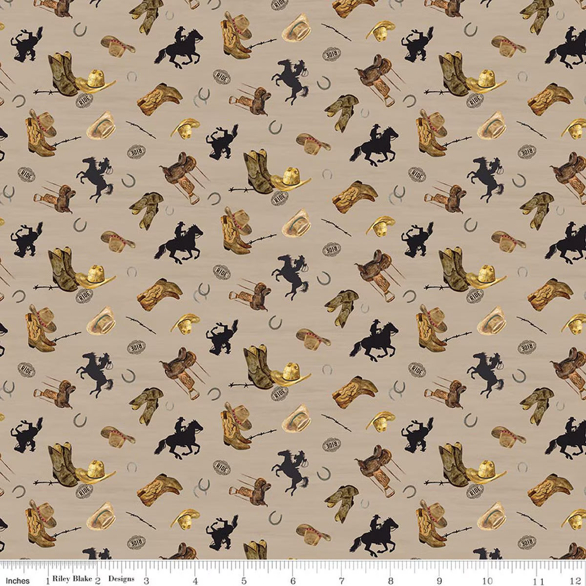 The Homestead by Riley Blake Designs – C18235 Tan – Fabric by the Yard