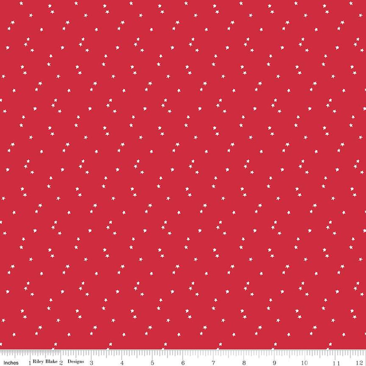 Riley Blake Seasonal Basics C657 Red