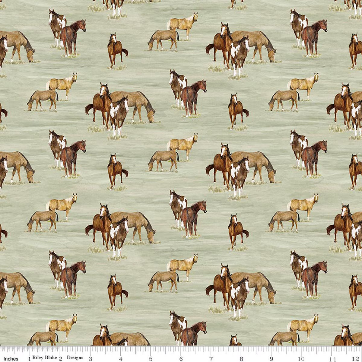 The Homestead by Riley Blake Designs – CD18234 Green – Fabric by the Yard