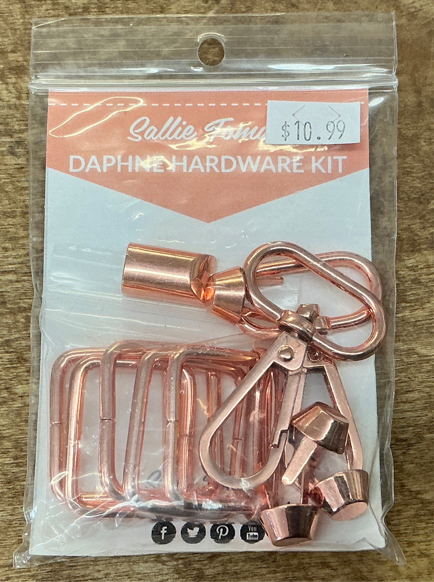 Sallie Tomato Daphne Hardware Kit Copper