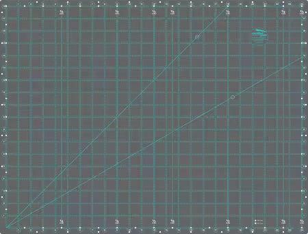Creative Grids Self-Healing Double Sided Rotary Cutting Mat 18in x 24in