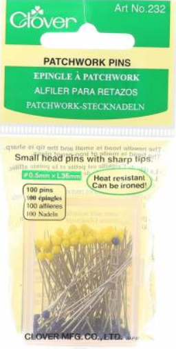 Clover Patchwork Pins