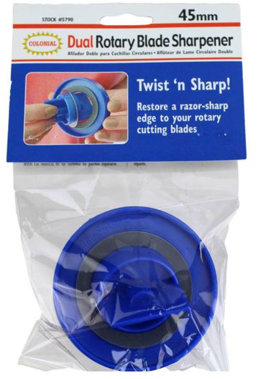 Colonial Dual Rotary Blade Sharpener 45mm