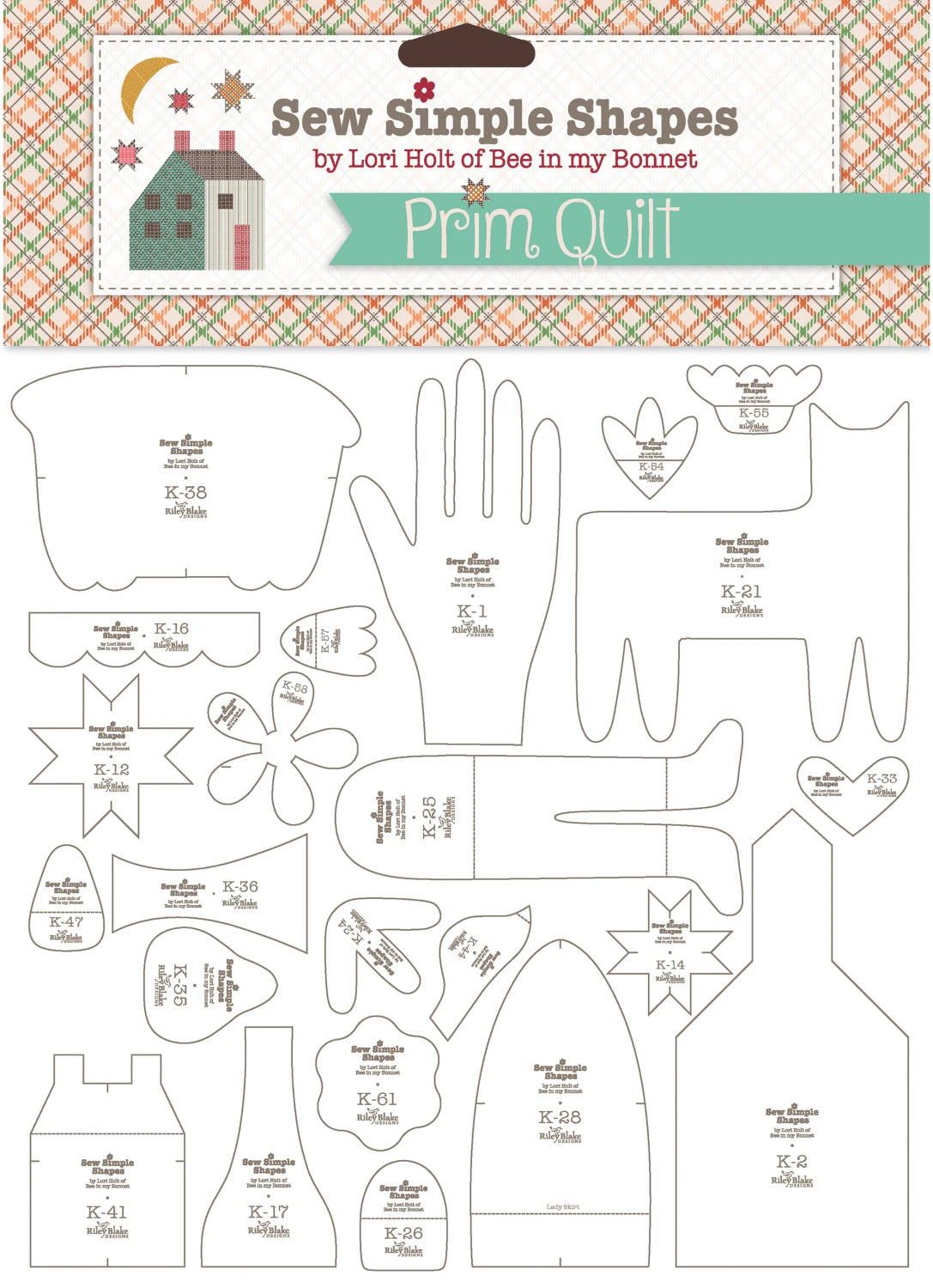 Sew simple shapes Prim Quilt