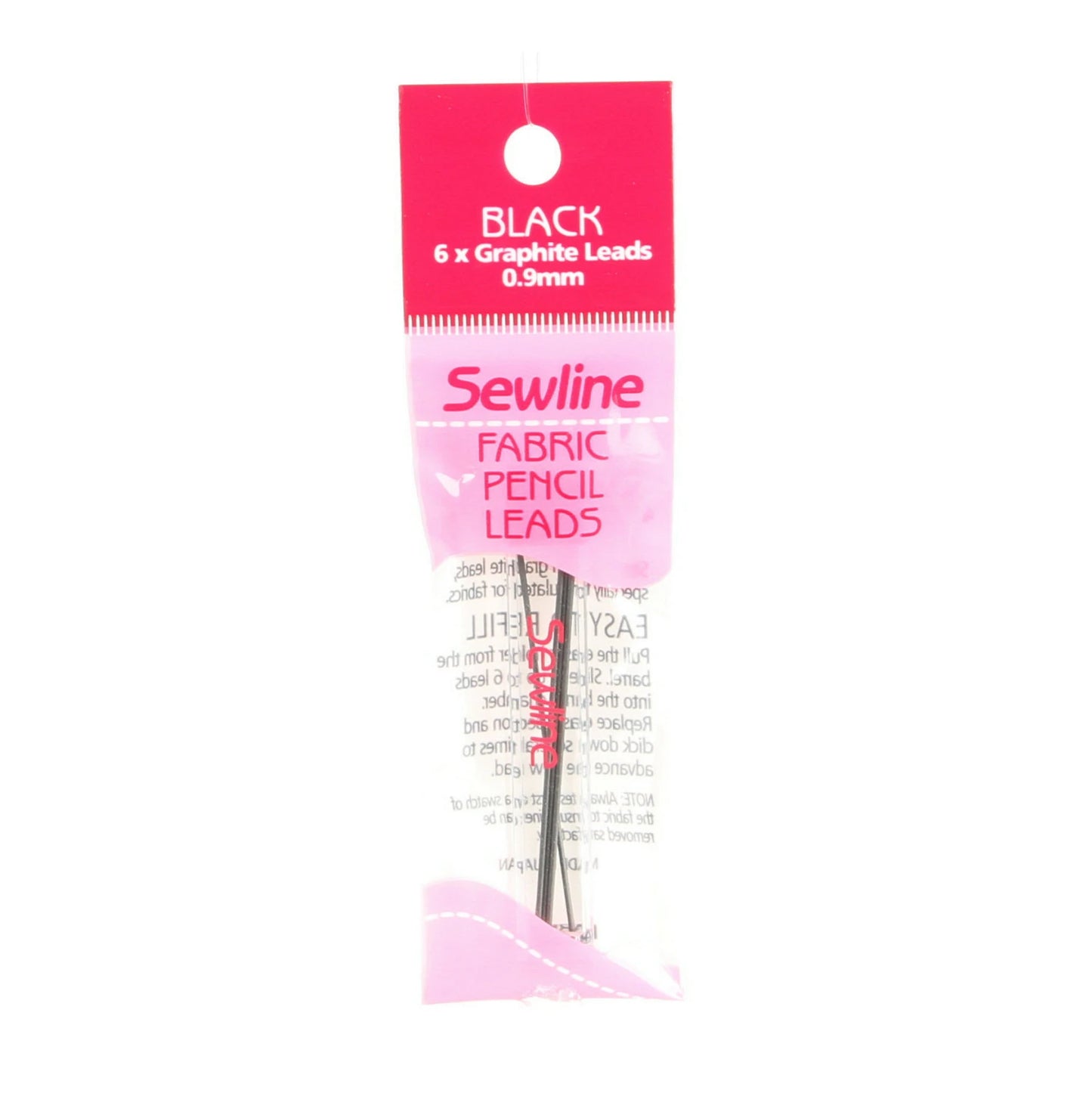 Fabric Pencil Lead Refill Black