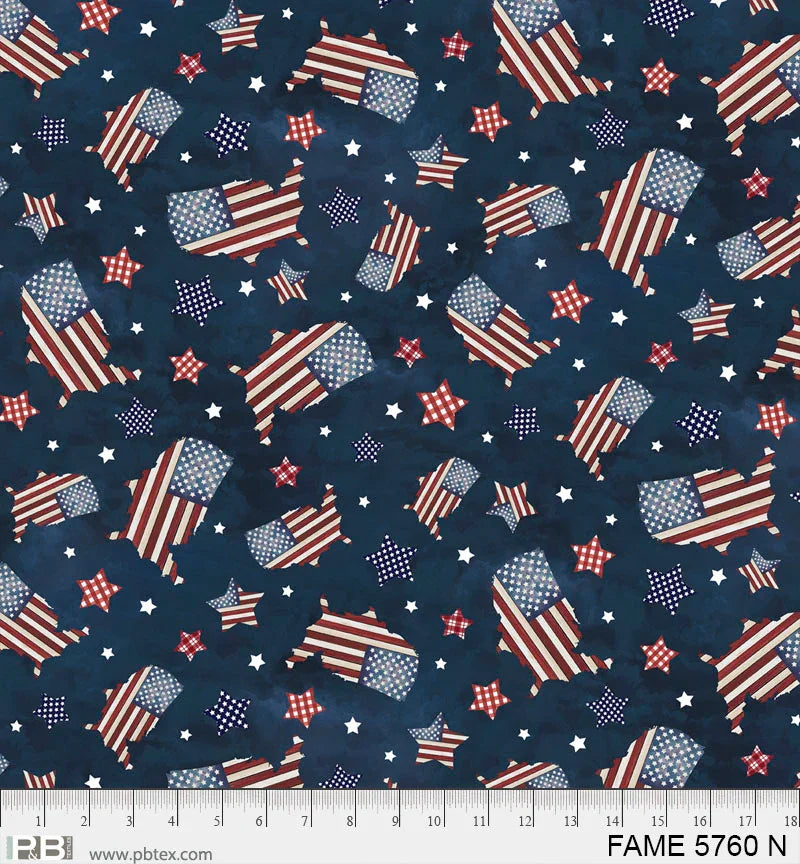 P&B TEXTILES FAME#05760 CO: N FARMHOUSE AMERICANA