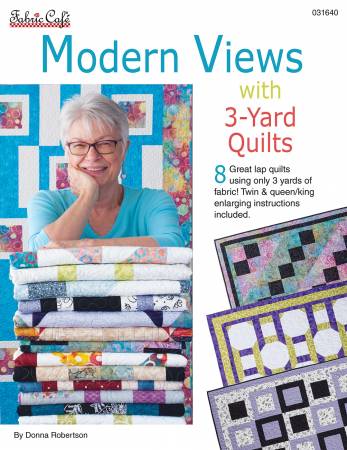 Fabric Cafe modern views with 3 Yard quilts