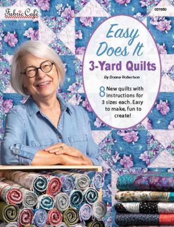 Fabric cafe easy does it 3 yard quilts