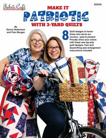 Fabric cafe make it patriotic with 3 yard quilts