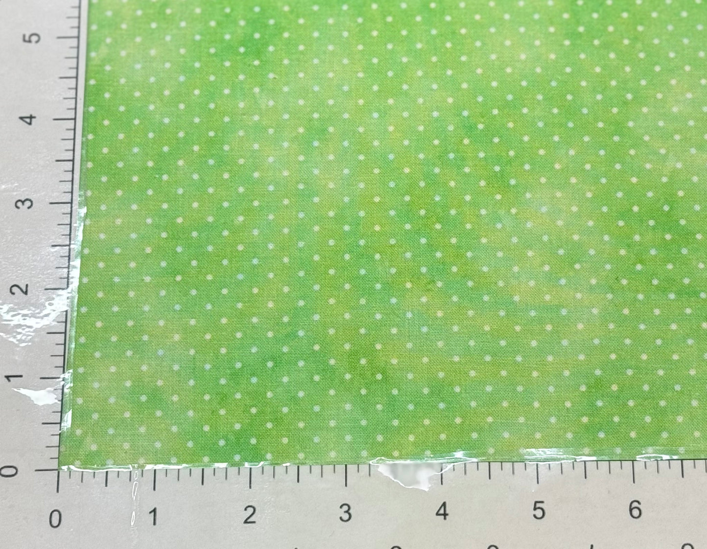 Sorbet by P&B Textiles - grass green polka dots