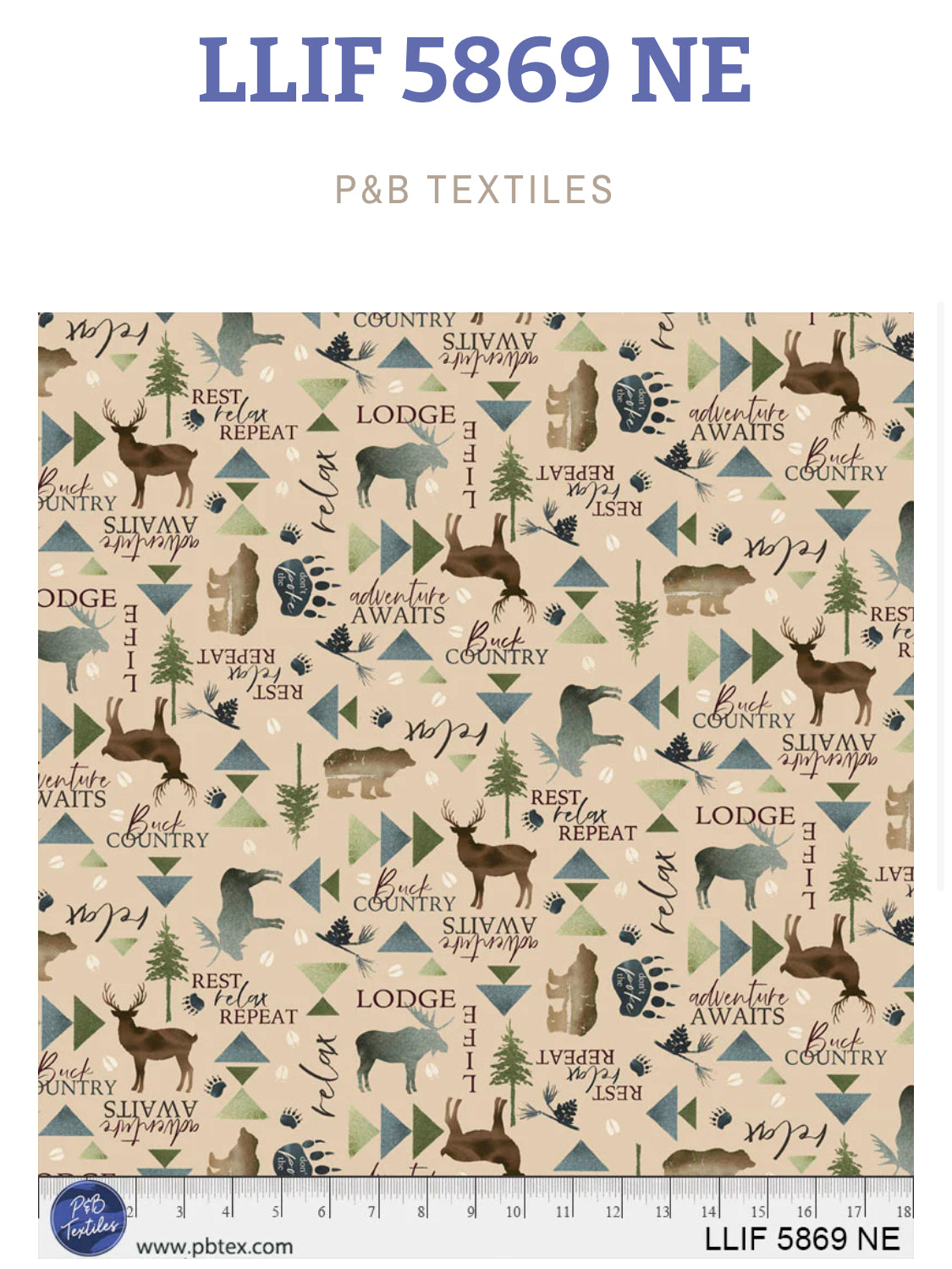 Lodge Life by P&B Textiles