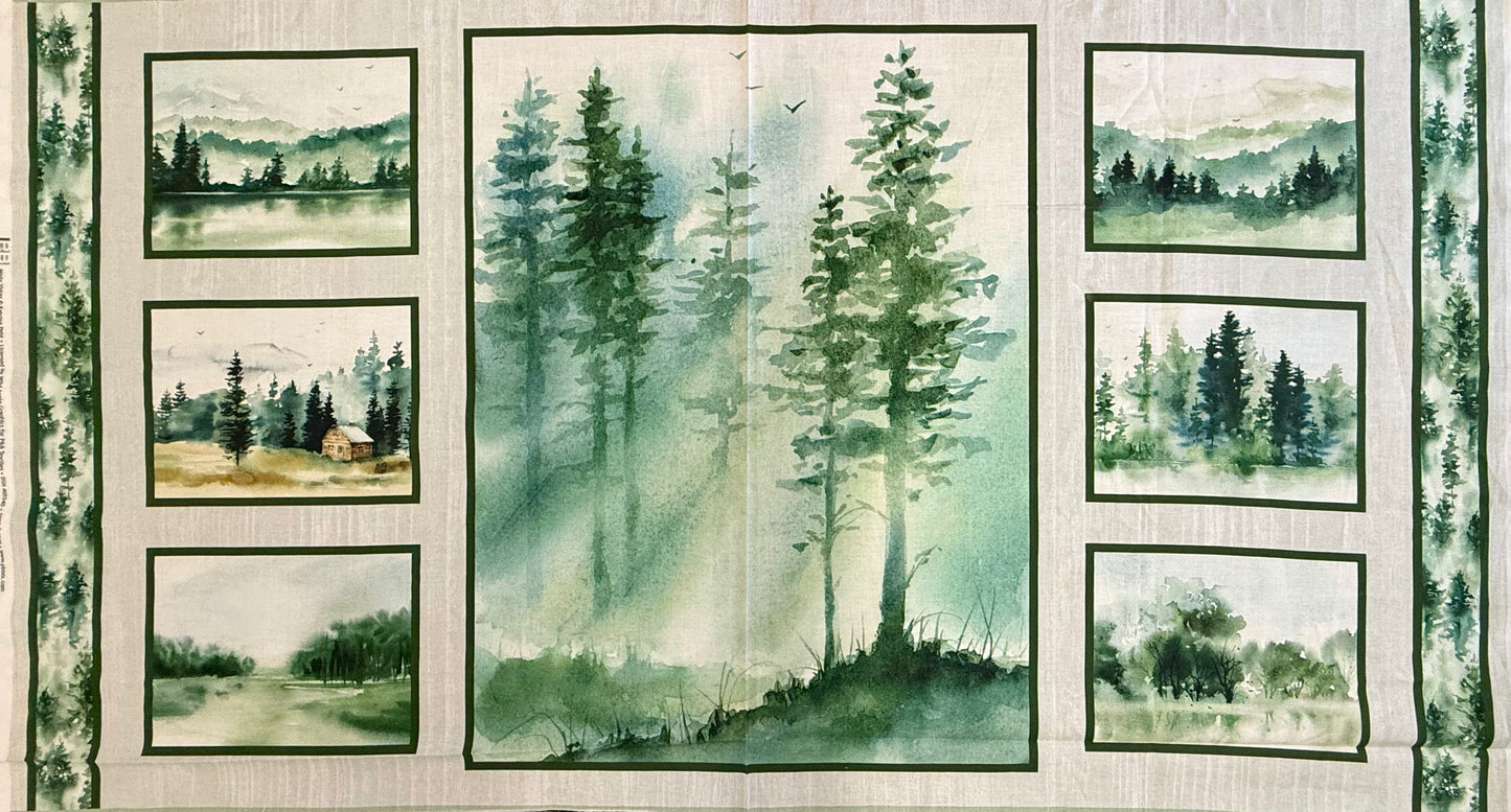 Panels-Green Trees