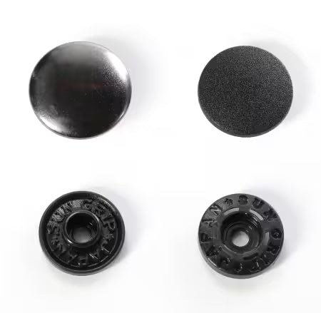ByAnnie Tool-Free Snaps Black Metal