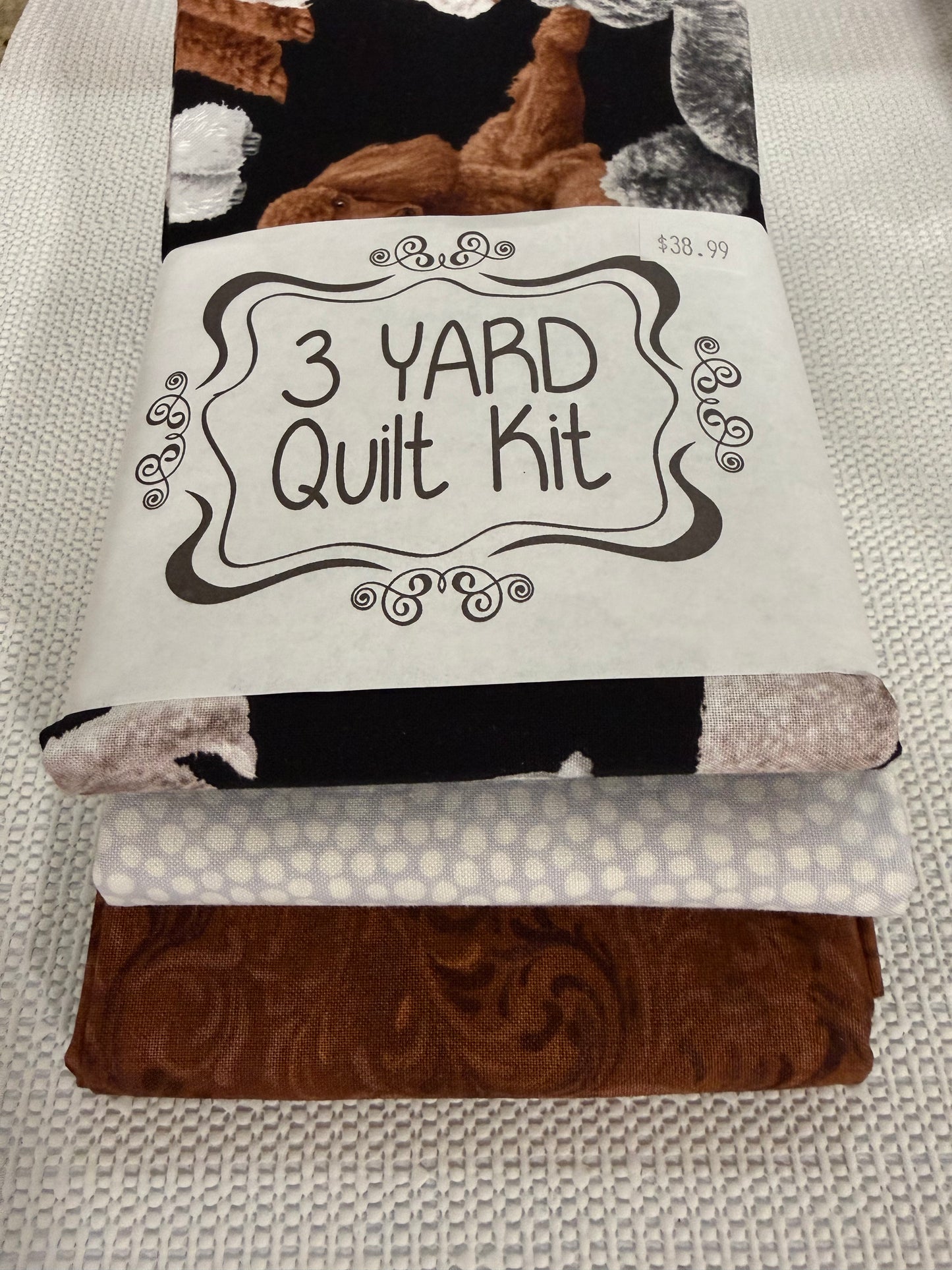 3 yard Quilt Kit Poodles