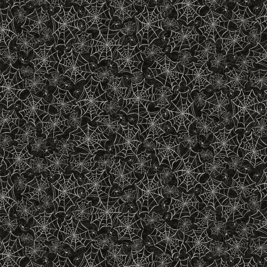 Hocus Pocus Allover webs Black