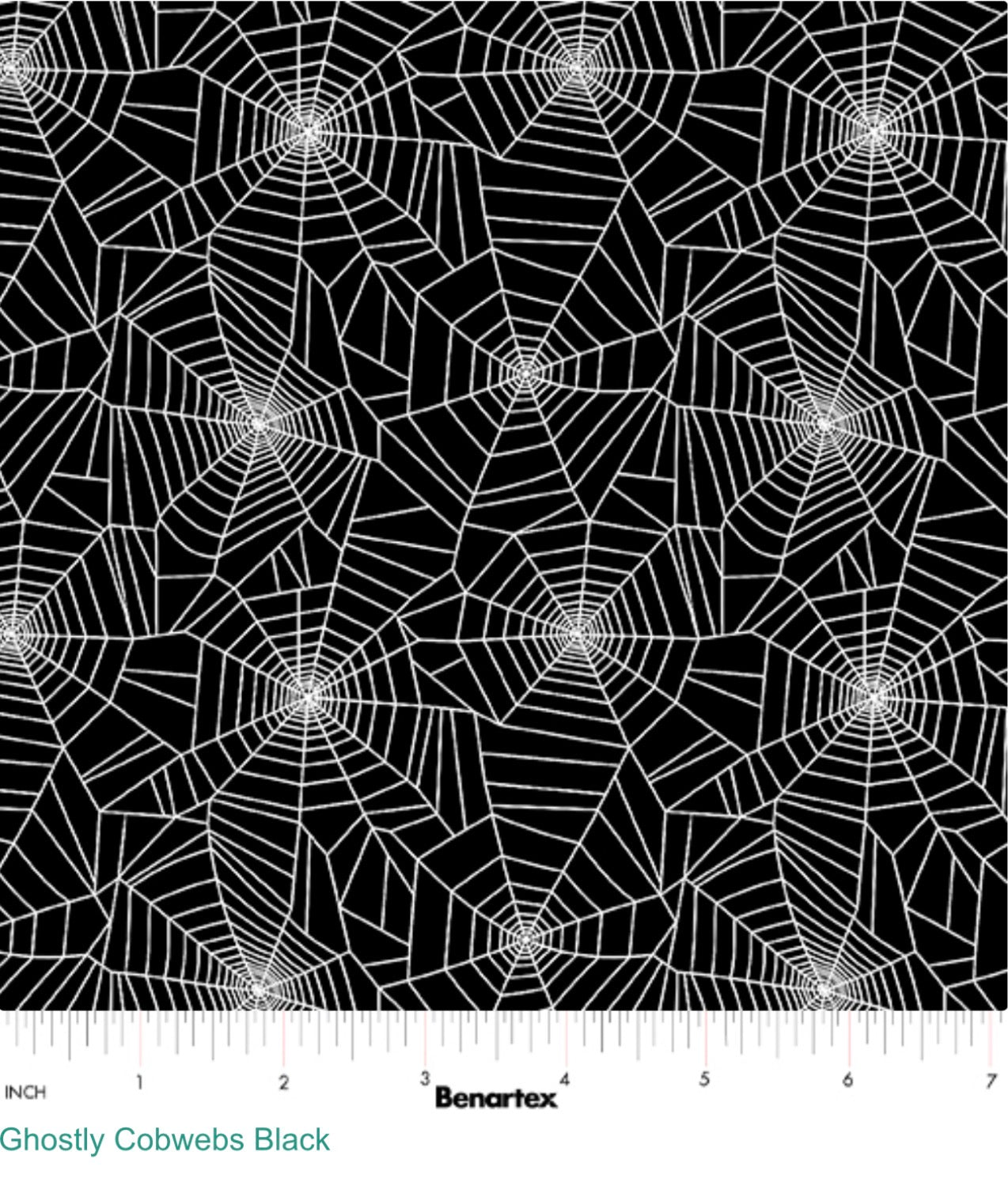 Ghostly Cobwebs Black