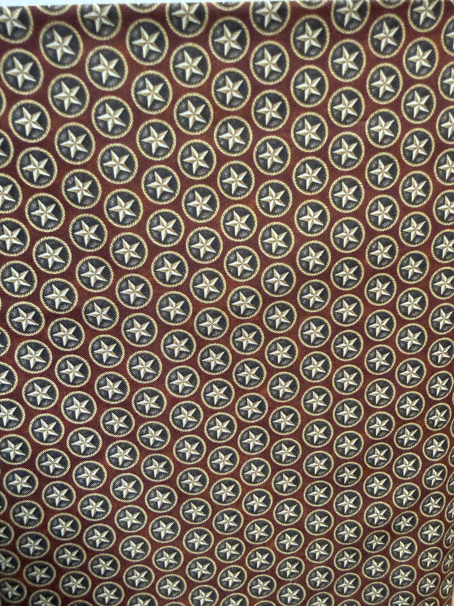 COWGIRL SPIRIT COTTON STARS BROWN