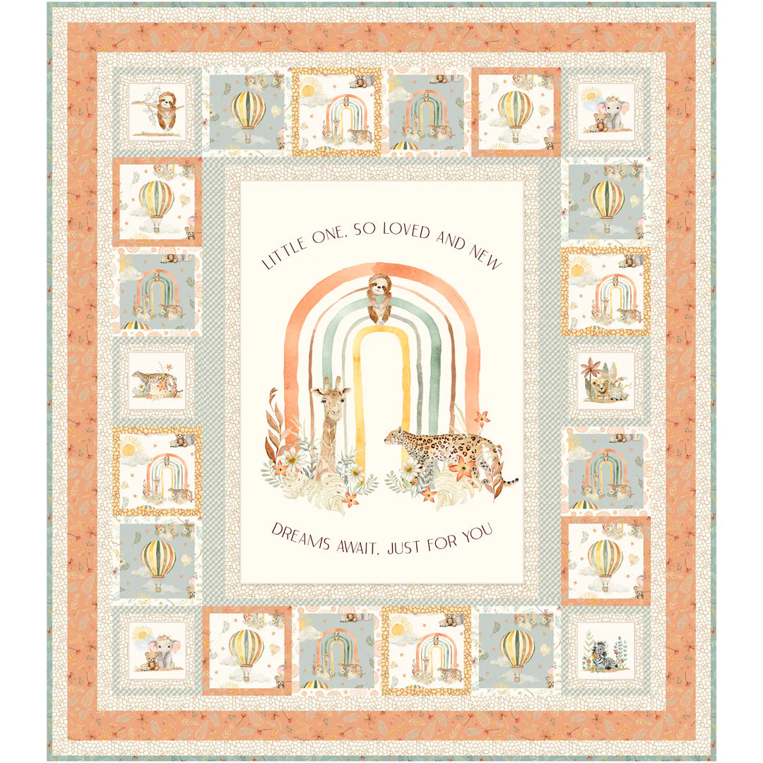 Mini Menagerie Quilt Kit
