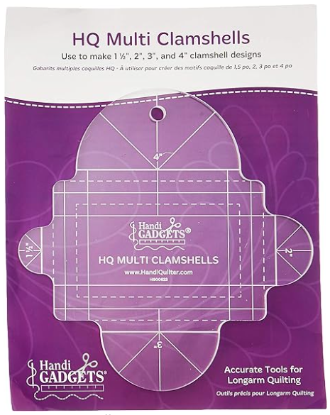 Multi Clamshell Ruler