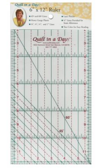 Quilt in a Day 6 x 12 Ruler