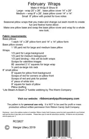 February Wraps MAKE IT! WRAP IT! SHOW IT!