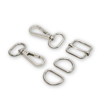 Sallie Tomato Hardware Kit Silver