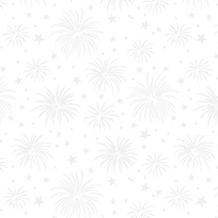 LITTLE FIREWORKS WHITE BENARTEX SKU 15210-09