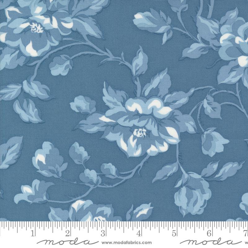 Shoreline Dusty Blue Floral
