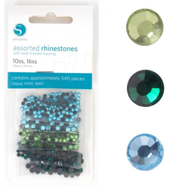 Silhouette 3mm,4mm Assorted Rhinestones