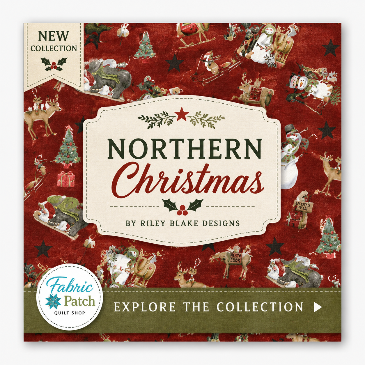 Northern Christmas - Riley Blake