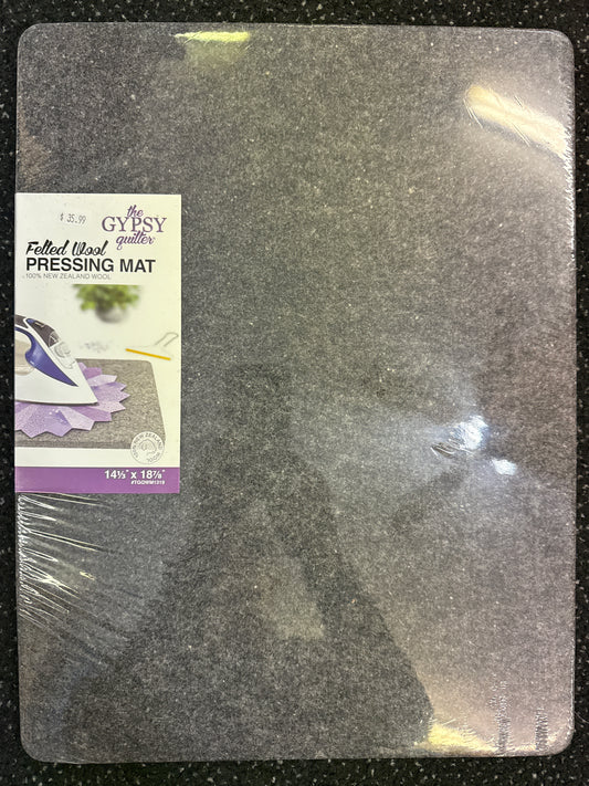 Gypsy Quilter felted wool pressing mat 100% New Zealand wool