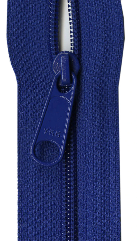 Designer Accents Ziplon Closed Bottom Zipper 22in Royal Blue