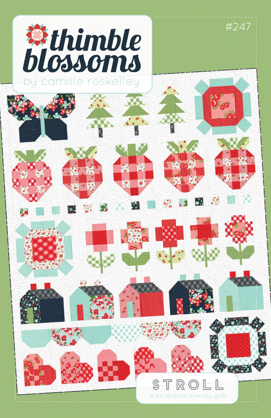 Stroll A Fat Quarter Friendly Quilt