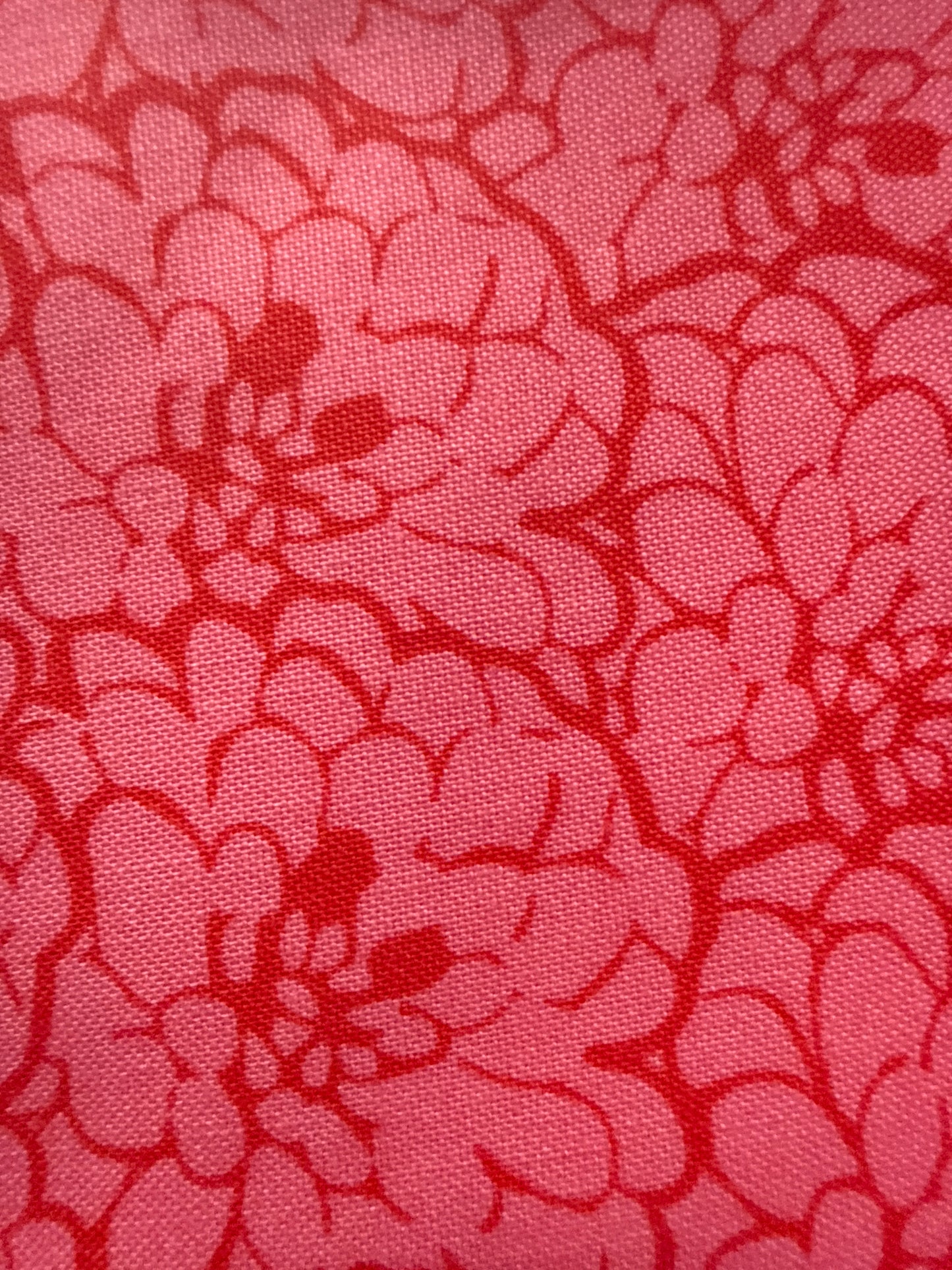 Three wishes fabrics, MRC tonal floral pink