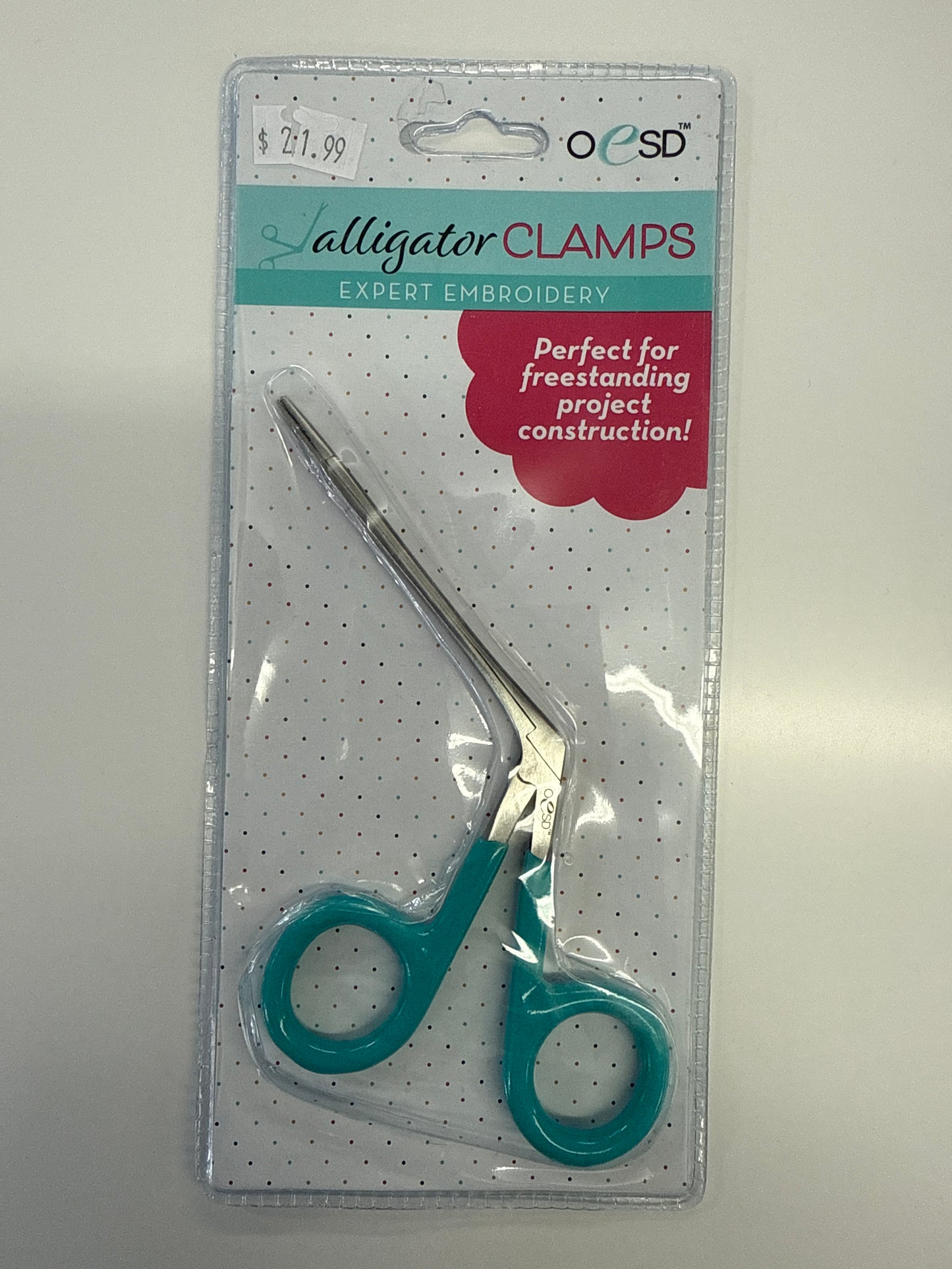 Alligator Clamps expert embroidery