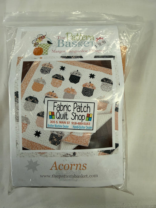 Acorns quilt kit by the pattern basket